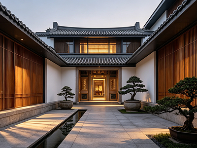 户外HDR 别墅