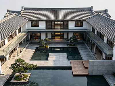 户外HDR 别墅
