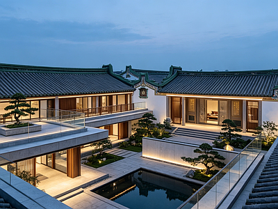 户外HDR 别墅