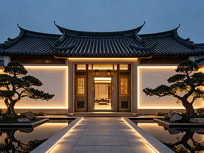 户外HDR 别墅