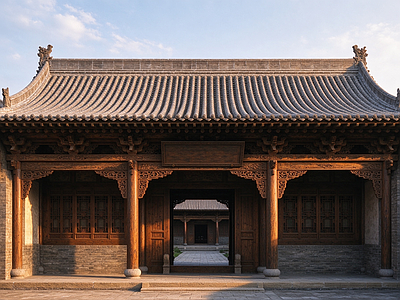 户外HDR 晋商大院