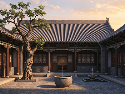 户外HDR 晋商大院
