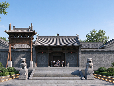 户外HDR 晋商大院