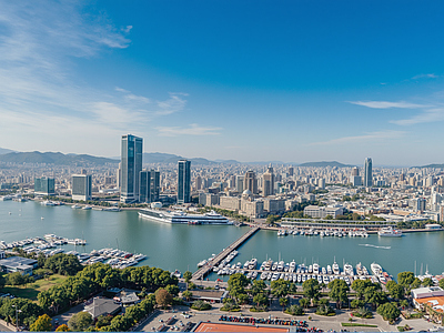 现代城市背景