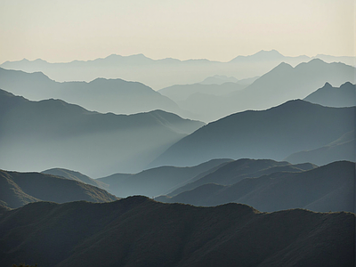 现代远山