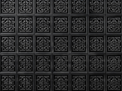 花纹金属