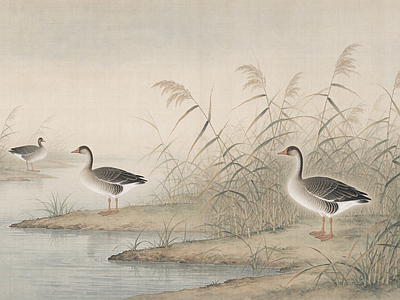 中式壁画