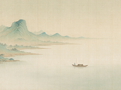 中式壁画