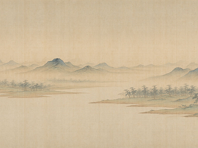 中式壁画