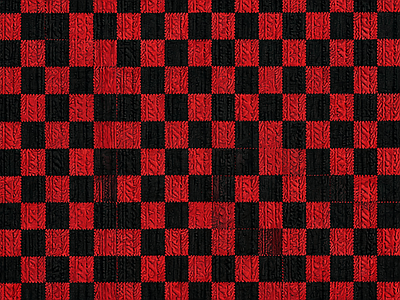 格子布纹