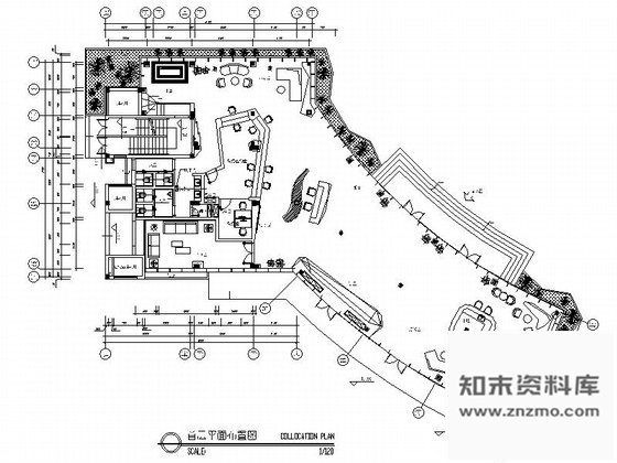 施工图惠州CBD核心区高端城市综合体现代售楼处设计施工图含水电图及效果图