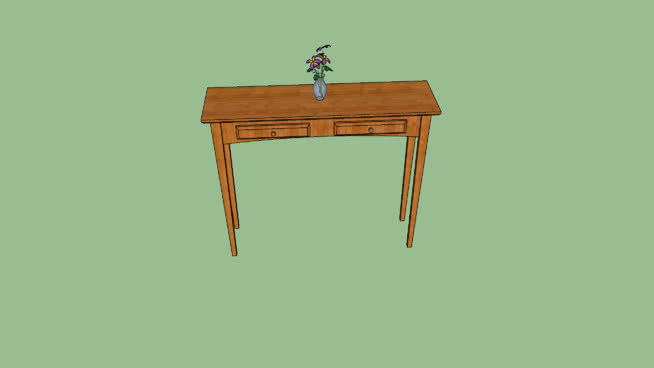 木桌 家具 桌子 其他 挂钟 书桌