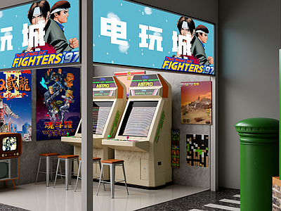 复古科技展厅