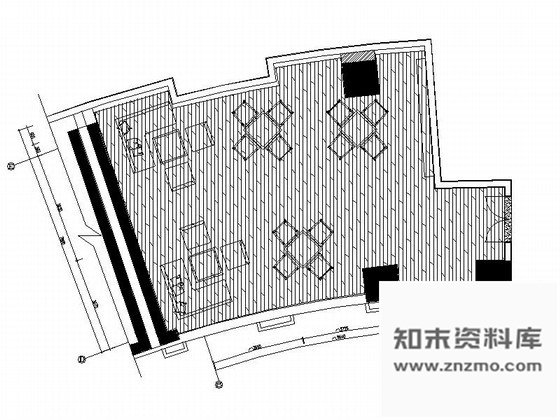 施工图时尚风味餐厅室内装修图含效果