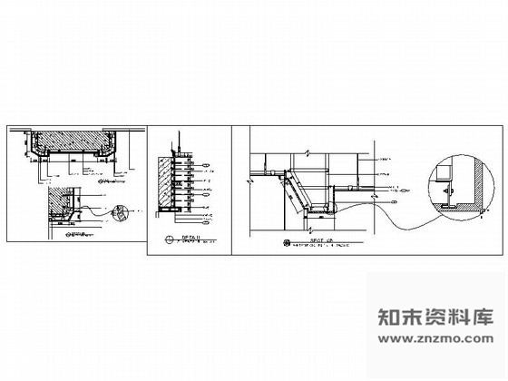 图块/节点成套电梯套、墙面装饰造型节点详图CAD图块下载 墙面通用节点