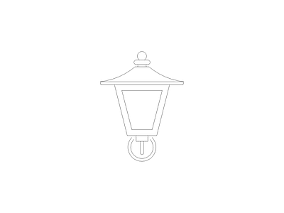 卫生间电器洁具厨具灯具施工图 壁灯