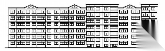 某六层节能住宅楼建筑施工图
