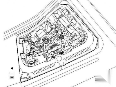 丽园春晓景观施工图 居住区景观