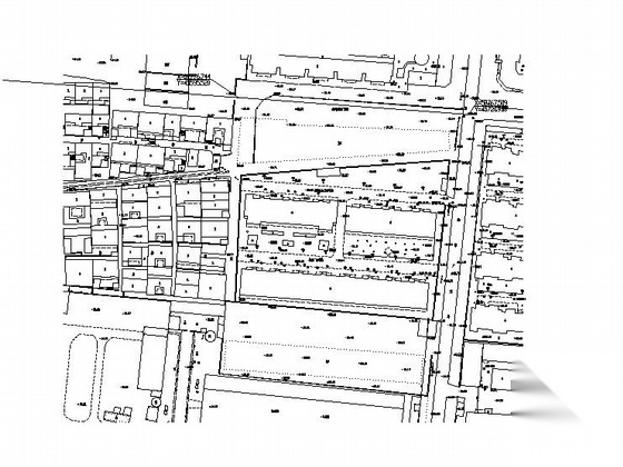 某街垃圾中转站污水接头工程竣工图 市政给排水