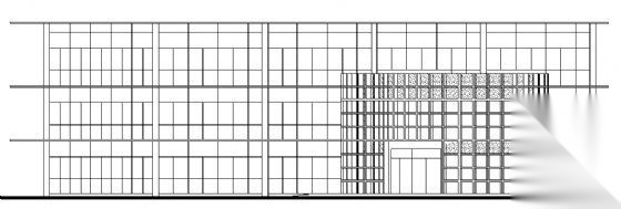 某三层小区会所建筑施工图 娱乐会所