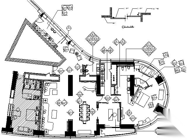 [上海]外滩某五星级酒店总统房施工图（含实景）