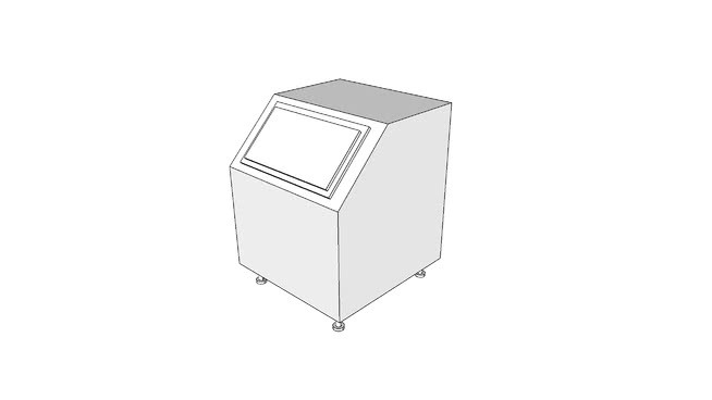 制冰机，立方体  垃圾箱 盒子 冰箱