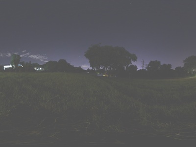 室外夜晚天空HDR全景 夜晚HDR