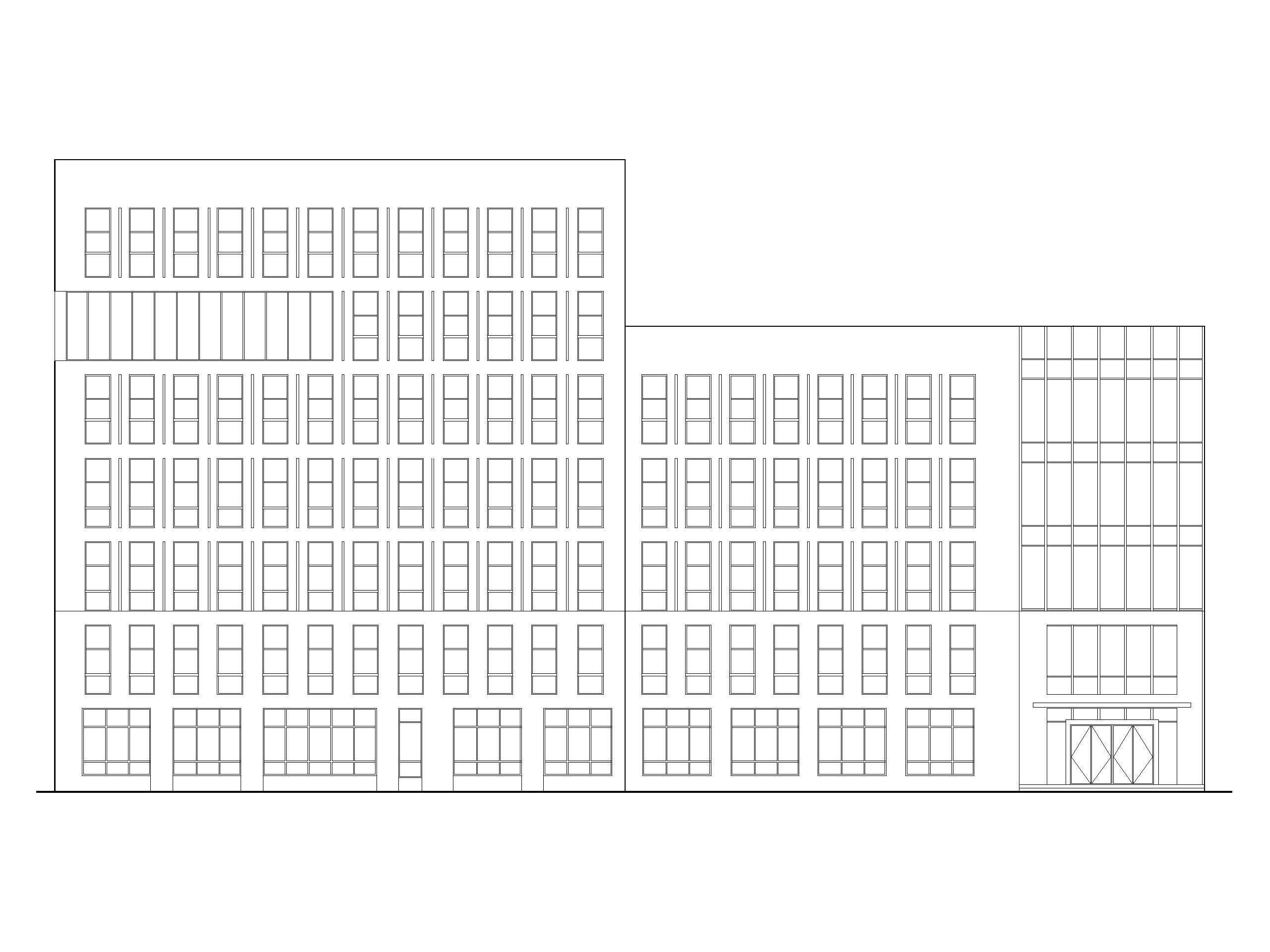 电梯产业园综合服务中心研发楼建筑施工图