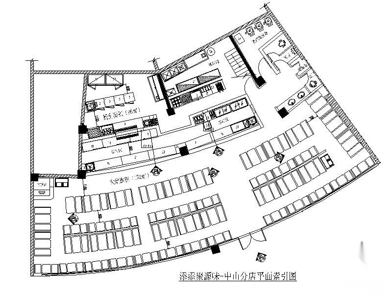 [广东]某中式快餐室内设计方案（含效果）