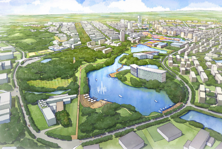 [江苏]软件园吉山基地城市设计方案文本 规划设计