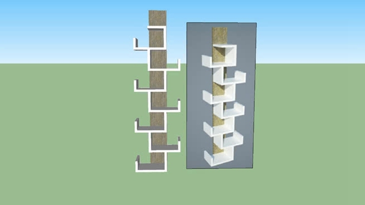 展示架 草图大师模型