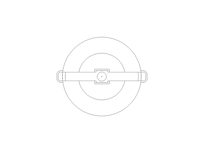 户型优化案例家具组合图块 电饭锅
