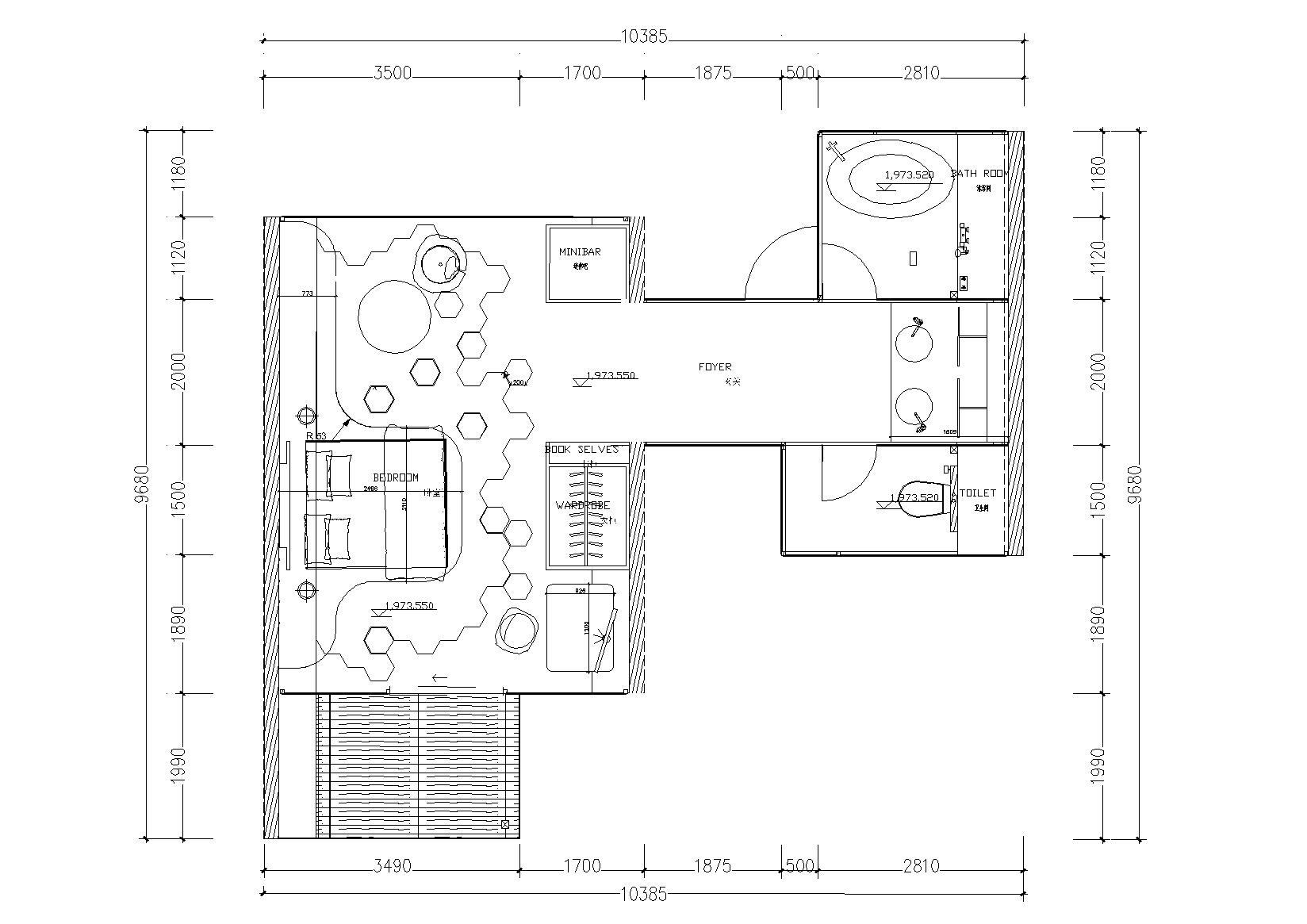 [云南]板栗林F2户型树屋体验住宅施工图 平层