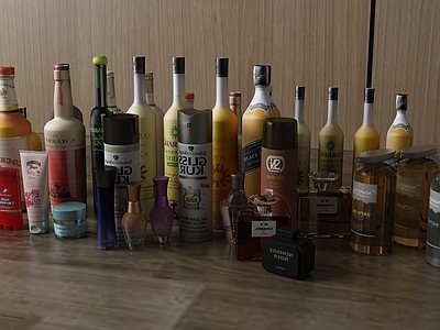 现代洗护用品 护肤品 化妆品