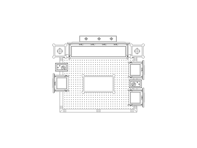 平面类超强动态块 专用沙发模型