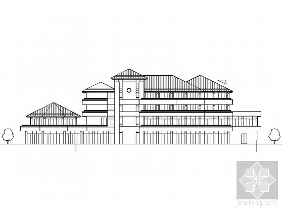 某三层疗养院建筑设计方案