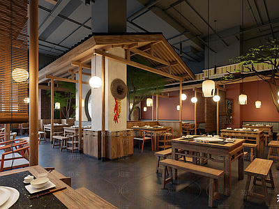 新中式火锅店
