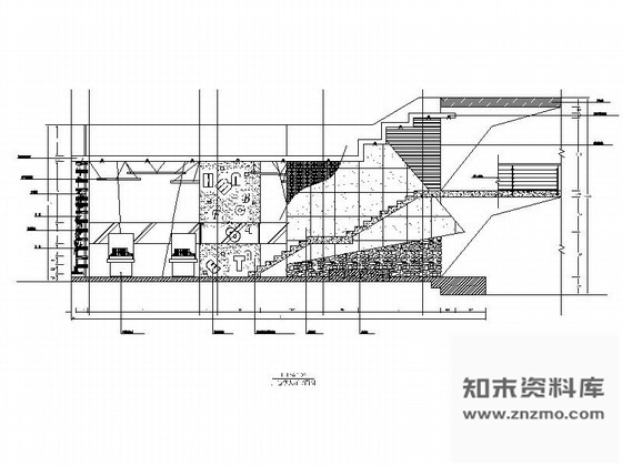 图块/节点时尚售楼处立面图