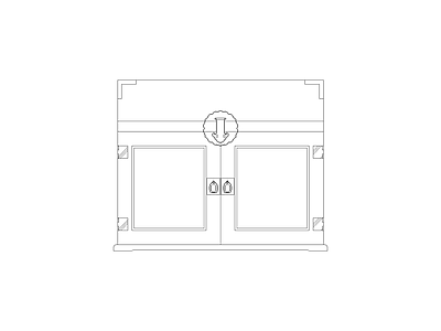 柜子 中式家具图块