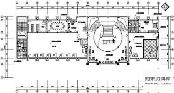 施工图某六层办公大楼装修图