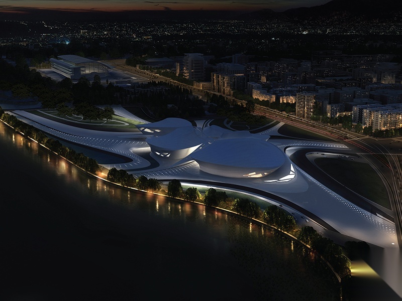 扎哈.哈迪德——江苏大剧院建筑设计方案文本 公共建筑