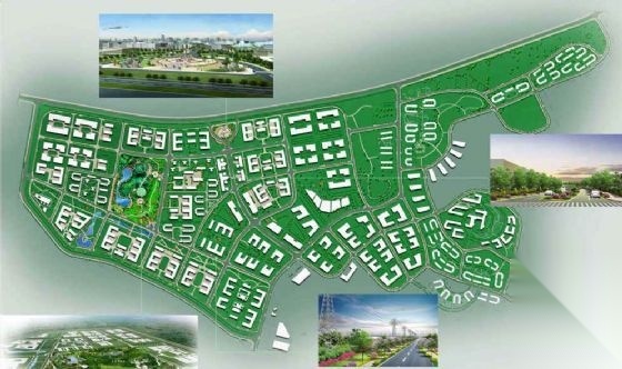 观澜高新技术产业园区景观规划方案 工业园区景观 产业园景观