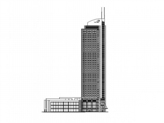 [上海]某五星酒店建筑、景观施工图