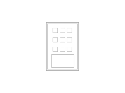 开关插座 室内床模块施工图