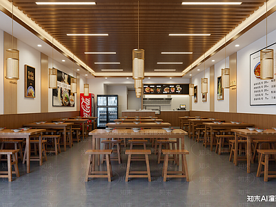 新中式快餐店