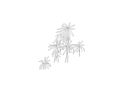 乔木种植 备用植物图例