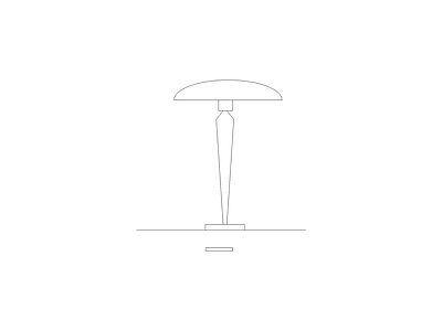 灯具图块 床图块
