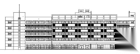 某六层综合楼建筑方案图