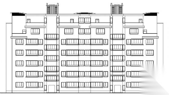 某七层住宅楼建筑施工图