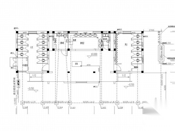 公共卫生间给排水施工图
